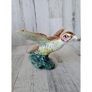 Stangl pottery birds pheasant quail‎ flying statue figurine vintage decor
